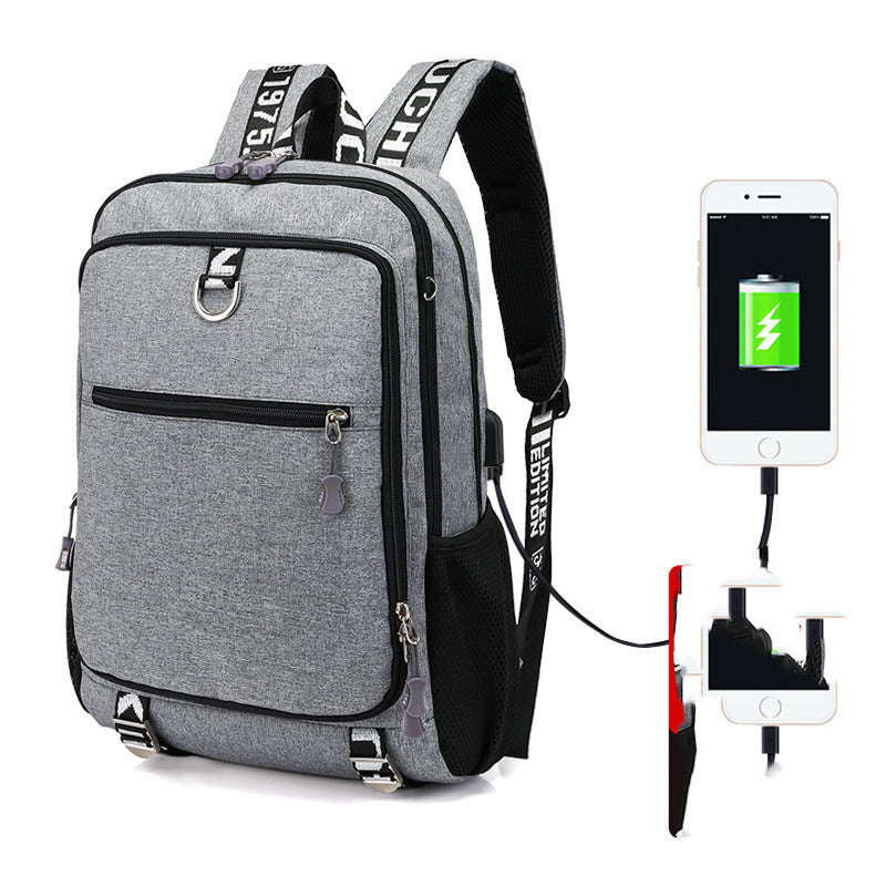 Smart Usb Charging Computer Bag Large Capacity Students