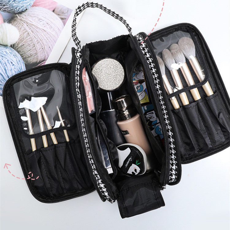 Women's Fashion Large Capacity Suitcase Cosmetic Bag