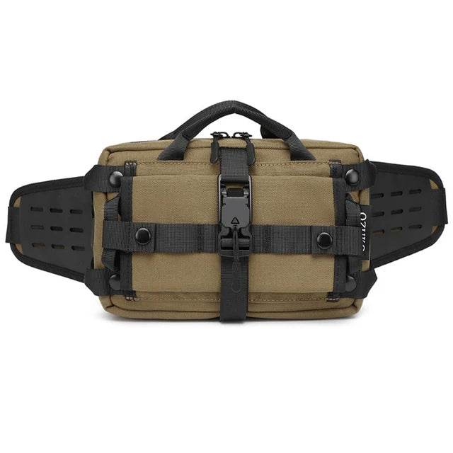 High Quality Waterproof Oxford Men's Waist Bags Multifunction Outdoor 